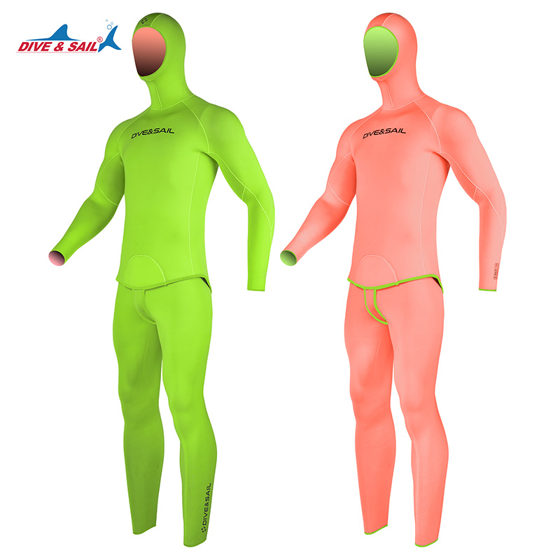 DIVE&SAIL潜水服双面穿超弹保暖