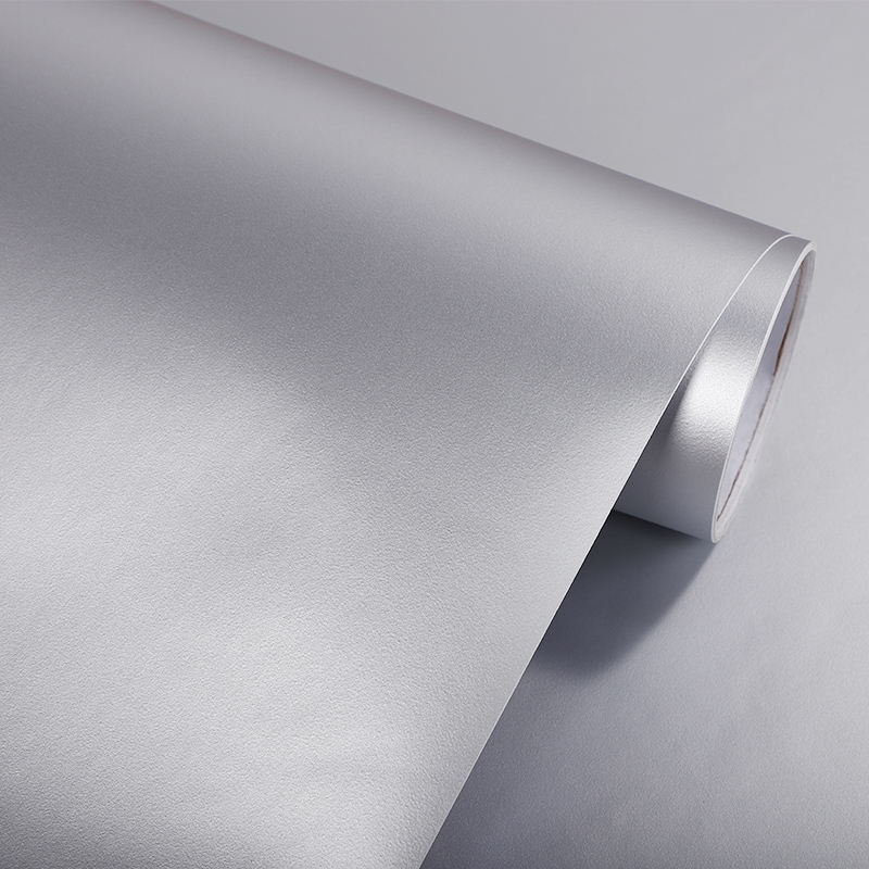 金属喷砂浅灰仿金属不锈钢拉丝贴