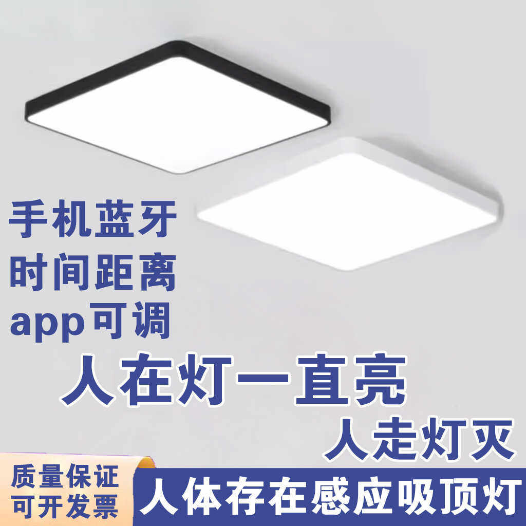 雷达人体存在感应led吸顶灯楼梯灯过道楼道蓝牙毫米波传感器开关
