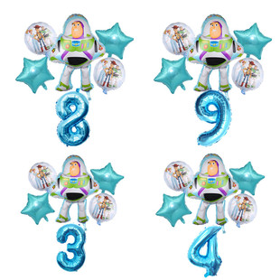 玩具总动员男孩生日造型铝箔气球 卡通巴斯光年胡迪铝膜气球