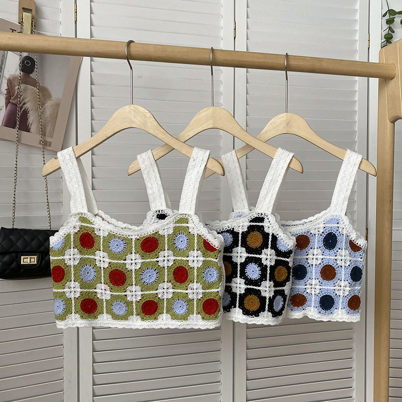 设计感小众吊带背心女2025夏季新款韩版叠穿显瘦修身百搭短款上衣