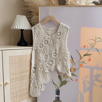 2025夏季民族风镂空背心吊带