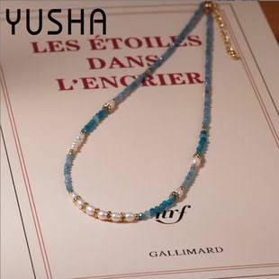 AC863 珍珠项链气质轻奢复古简约清新甜美中古