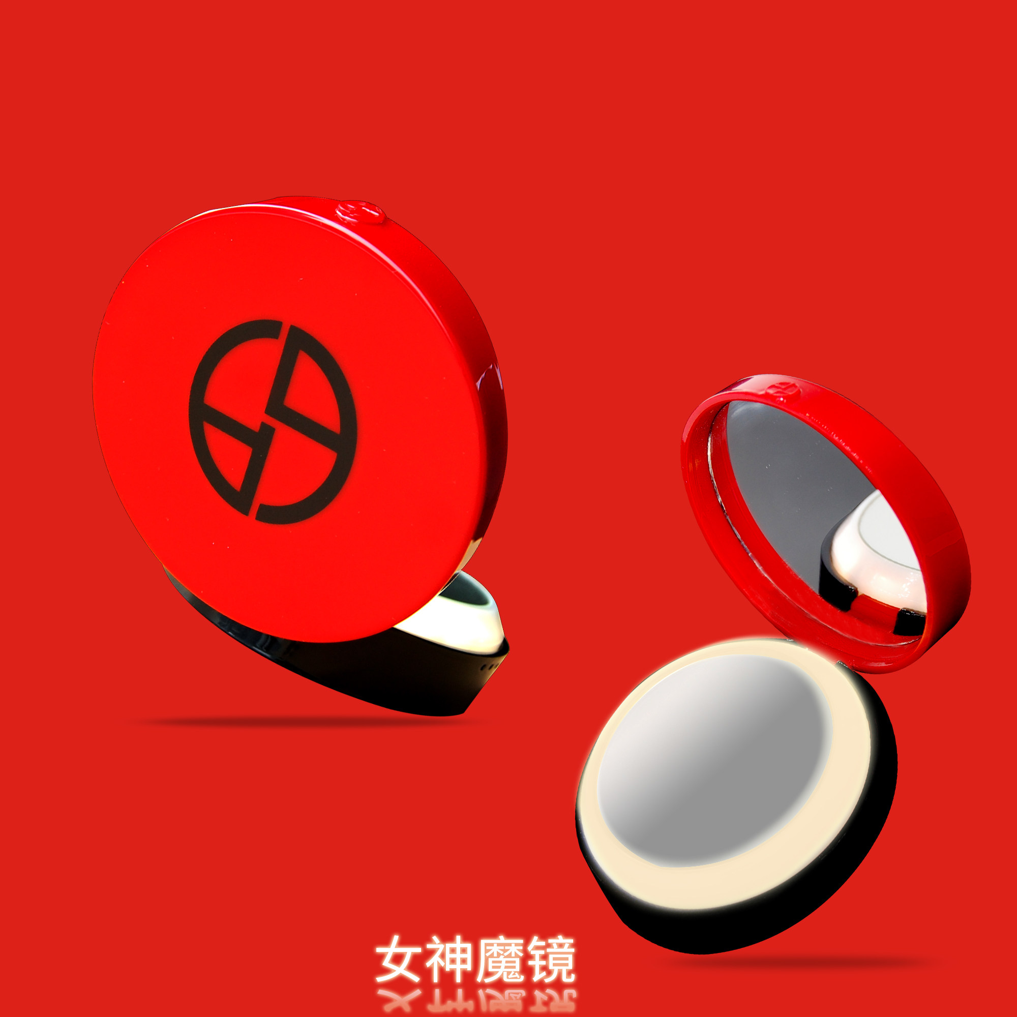 网红同款女神魔镜化妆镜mini系列便携式led灯美颜美妆镜随身充电|ruв категории семья/личные чистящие средства, потребительских уборка посуды, гребень/портативный зеркало, LED косметическое зеркало - от Buy2taobao.com для оказания профессиональной услуги покупки агента Taobao