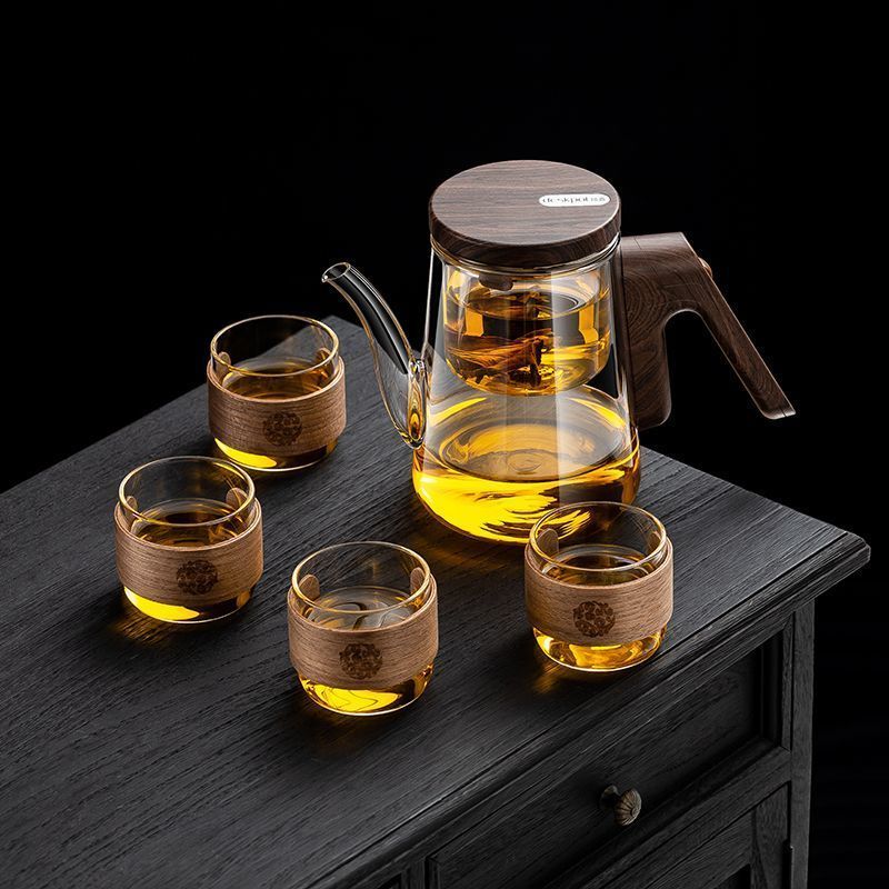 顶壶加厚耐热磁吸无杆飘逸杯