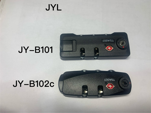 美旅箱包密码锁JYL海关锁JY-B102c锁头JY-B101密码锁TSA007 SKG