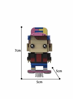 MOC-67603布朗博士和马帝·麦佛莱小人仔拼搭积木玩偶