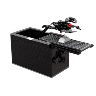 MOC积木 53395 万圣节惊喜礼物 整蛊恶作剧 蜘蛛惊吓盒子