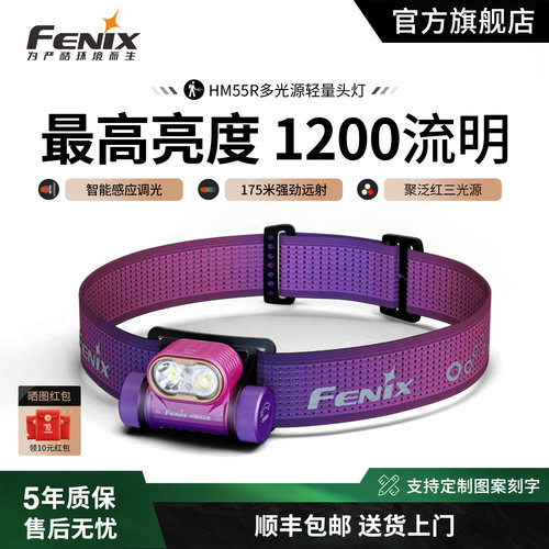 顺丰包邮菲尼克斯HM55R感应头灯