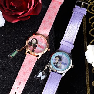 原谷动漫鬼灭之刃-盲盒手表炭治郎祢豆子动漫周边学生高颜值礼物