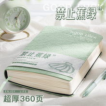 A5笔记本子加厚记事软皮商务简约ins风学生会议记录本批发考研日记本超厚皮面工作2025年新款记账本子可定制