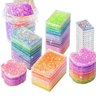 流沙咕卡砖咕卡套装女孩玩具手工麻将奶油胶卡砖闺蜜女生咕冰块骨姑孤库故咕咔砖块古拉古卡贴纸估卡全套