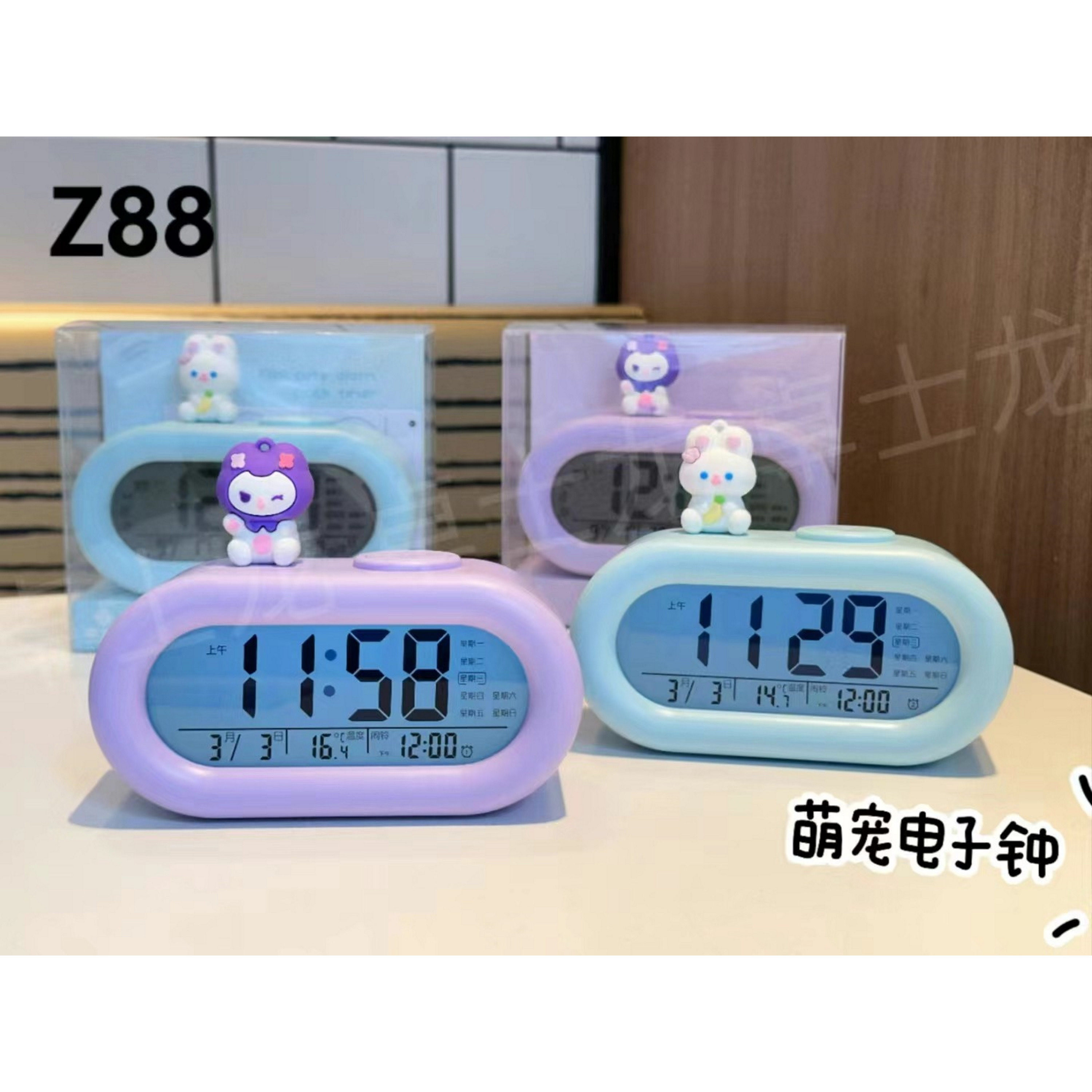 新款闹钟2026智能电子数字时钟表摆放网红桌面台式高颜值小学生