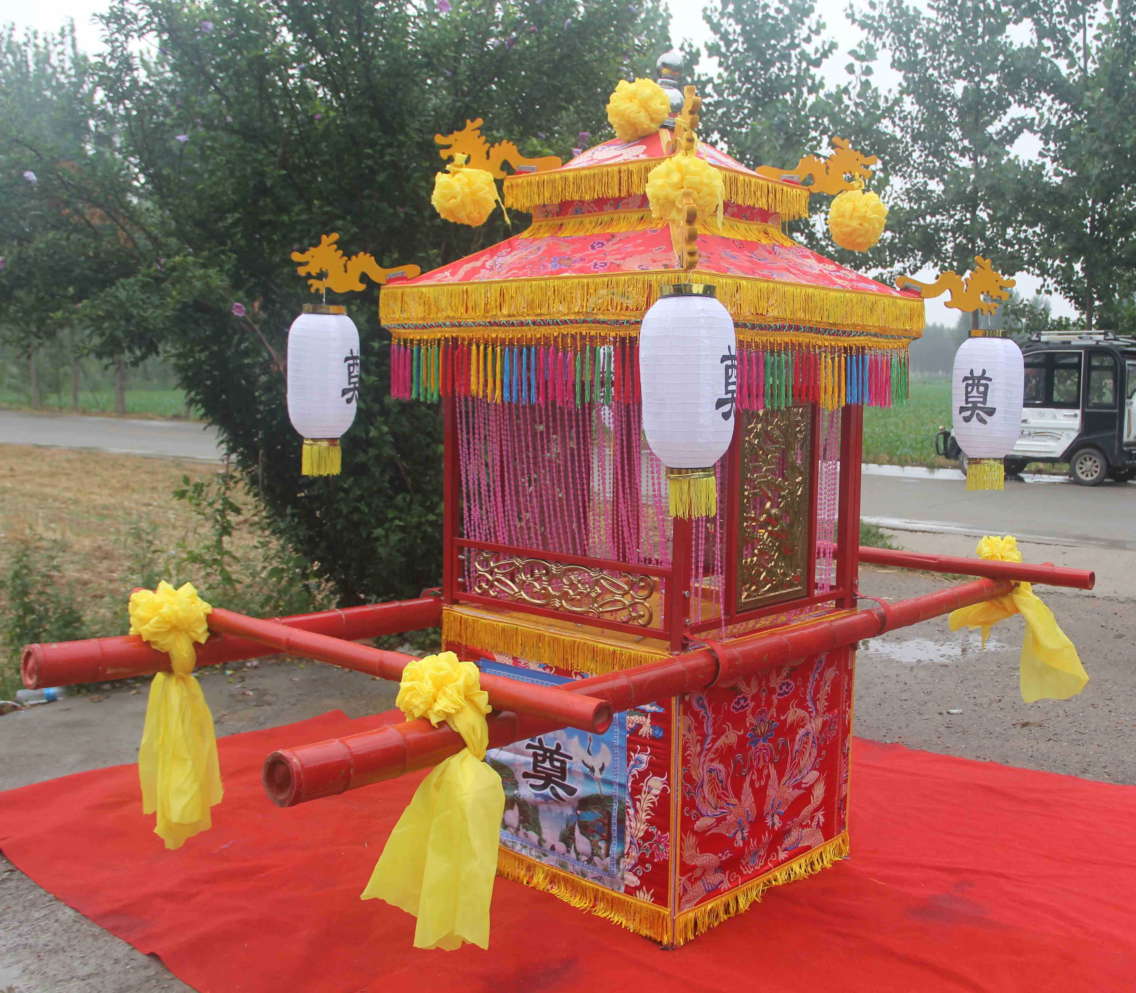 花轿镀锌钢管可折叠拆卸