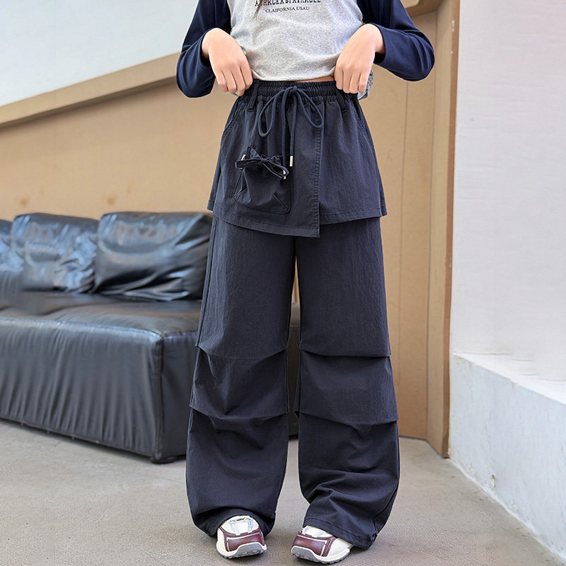 女童工装裤春秋洋气外穿2026新款潮版大童超好看屁帘休闲儿童裤子,童装/婴儿装/亲子装,工装裤,淘宝优惠券,粉丝福利购,淘宝优惠卷
