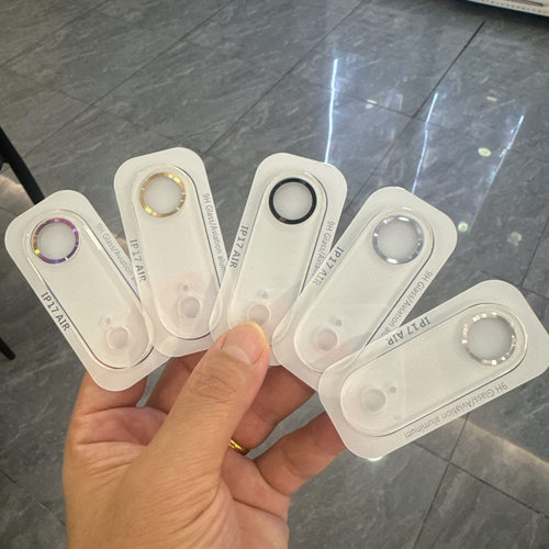 适用iPhone17Air镜头膜苹果17Air后摄CD纹一体透明全包高清保护膜