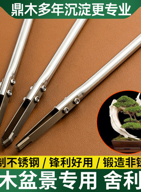 鼎木盆景舍利杆舍利干刻刀制作工具盆景雕刻刀拉丝刀神枝制作工具