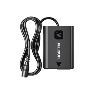 绿联np-fw50相机假电池外接电源直播适用索尼sony zve10 a6400 a7m2 a6300 a6000 a7r2 a6100 A5100 nex7单反