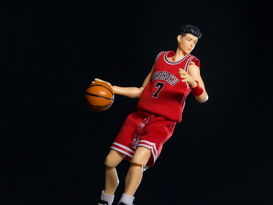 dt社6寸可动人偶灌篮高手篮球飞人手办公仔摆件湘北宫城良田非tk