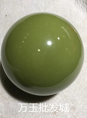 包邮夜明珠原石绿色萤石夜光球夜光石原石发光摆件天然硼铝酸锶