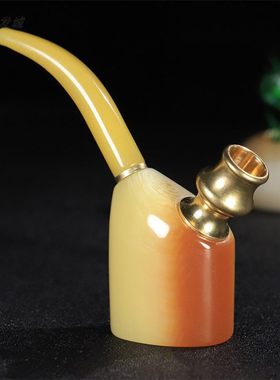 牛角烟斗过滤器烟斗男女通用