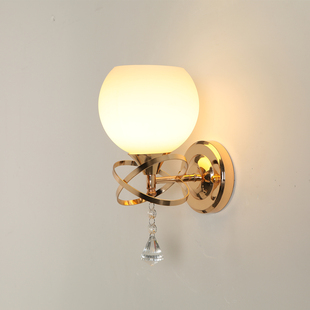 LED背景墙壁灯楼梯客厅双头床头壁灯现代卧室简约带遥控床头壁灯