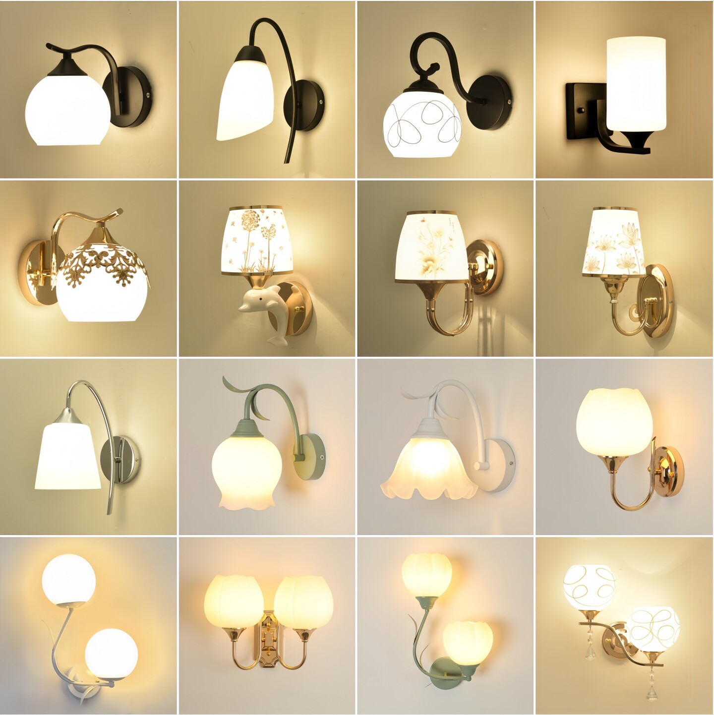 简约白光壁灯卧室现代床头灯客厅走廊灯酒店民宿工程led墙壁灯具