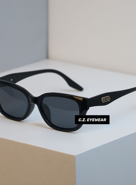 韩版显瘦高级感素颜墨镜防紫外线