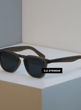 ins风韩版方形墨镜大脸防紫外线