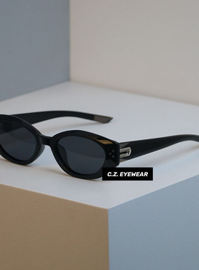 CHOZEN/2025新款gm同款高级感墨镜韩版明星街拍可配度数男女款