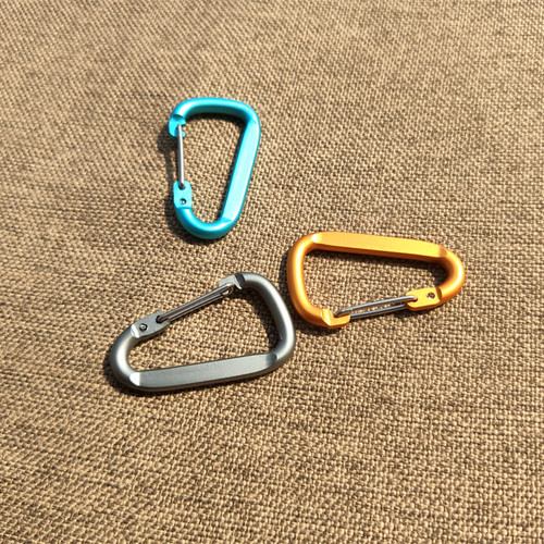 压扁4号钢丝扣小号弹簧扣铝合金