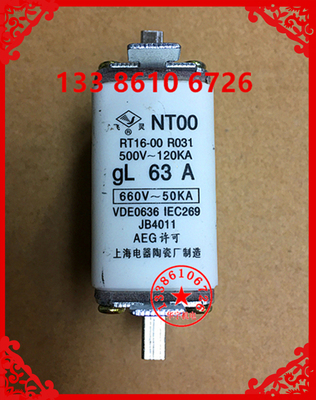NT00-160A 100A 125A 80A 63A 32A 50A刀型熔断器RT16-00   R031