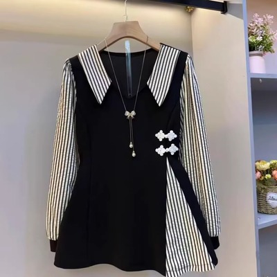 大码胖MM国风盘扣复古上衣