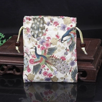 Синий рис павлин 12*15