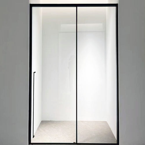 极简下沉式移门带阻尼缓冲防夹手