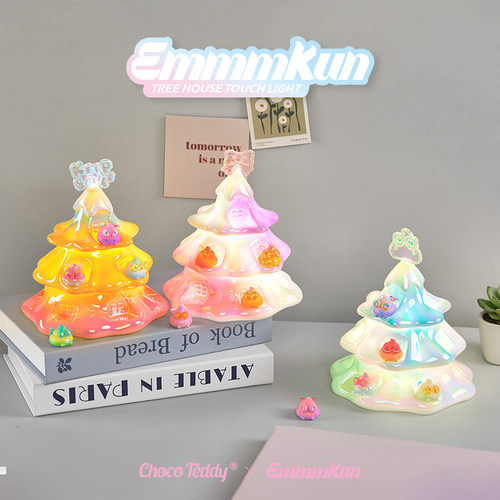 Emmmkun树屋二代拍拍灯收纳系列盲盒摆件氛围灯卧室装饰礼物创意