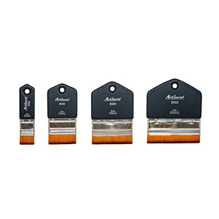 秀明Artsecret短毛板刷2023大漆刷绘画底刷家居油漆刷看板绘画刷