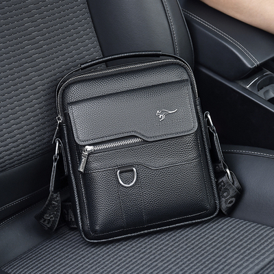 2025新款真皮休闲男士斜挎包