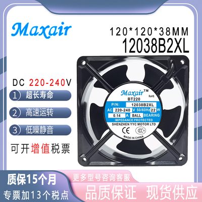 MaxairBT22012038B2XL0.14A