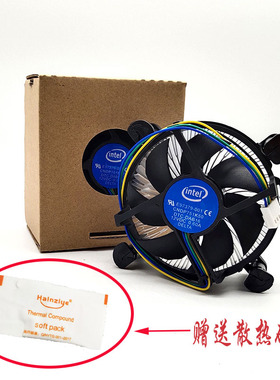 风扇全新h61h81 b85主板1155针1150 i3i5i7英特尔cpu散热器静音