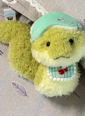 英国jellycat little毛绒玩偶卷毛小蛇狐狸小兔小狗猪猫企鹅小猴
