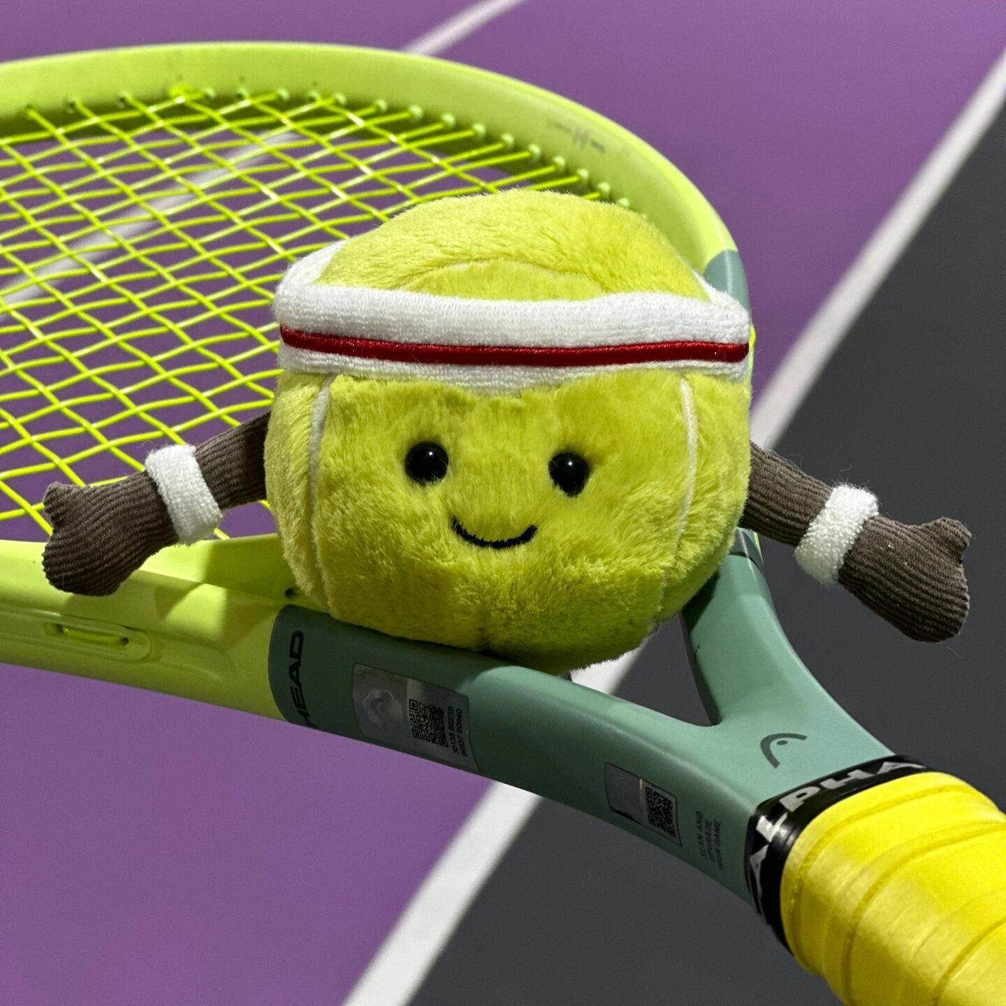 新品英国jELLYCAT趣味运动网球篮球足球棒球高尔夫球可爱毛绒玩具