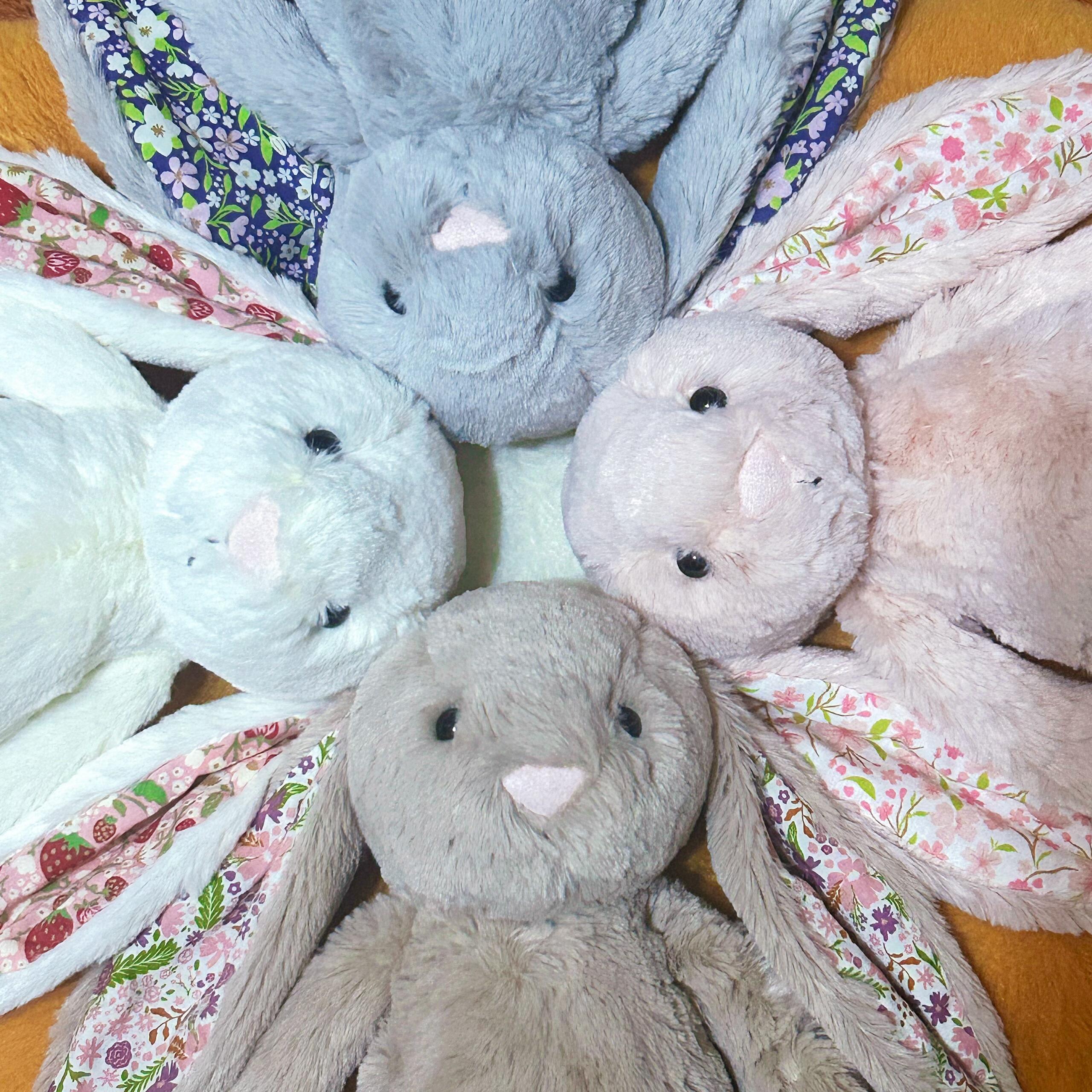 百补Jellycat花布邦尼兔毛绒玩具图片