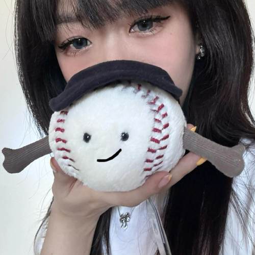 新品英国jELLYCAT趣味运动棒球篮球足球网球高尔夫球可爱毛绒玩具