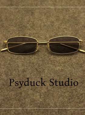 坏布布痞帅金属框茶色太阳眼镜