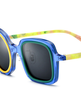 拼色偏光怪咖驾驶墨镜