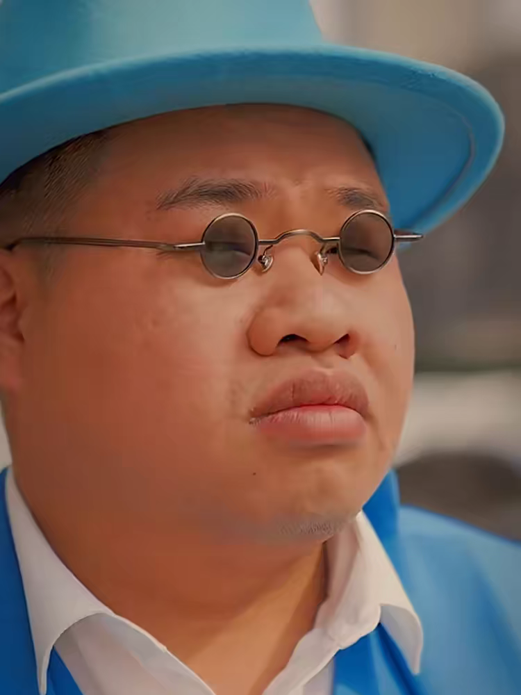 抖音直播搞笑网红个性小眼镜男潮小镜片墨镜圆形复古小圆框太阳镜