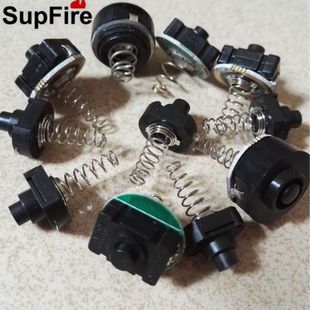 神火SupFire强光手电筒原厂开关L6零配件c8 m2原装弹簧开关按钮键