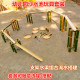 玩水竹架水渠搭建组合模型安吉户外游戏竹子幼儿园戏水玩沙工具