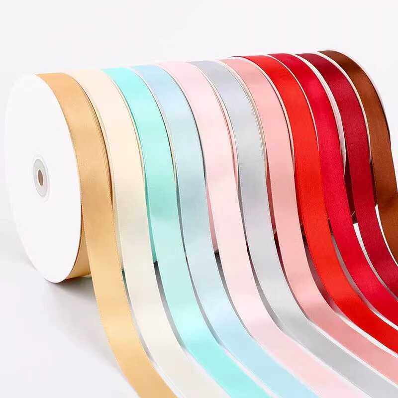 2.0cm*100码纯色烘焙彩带丝带装饰带节日礼品鲜花装饰包装缎带